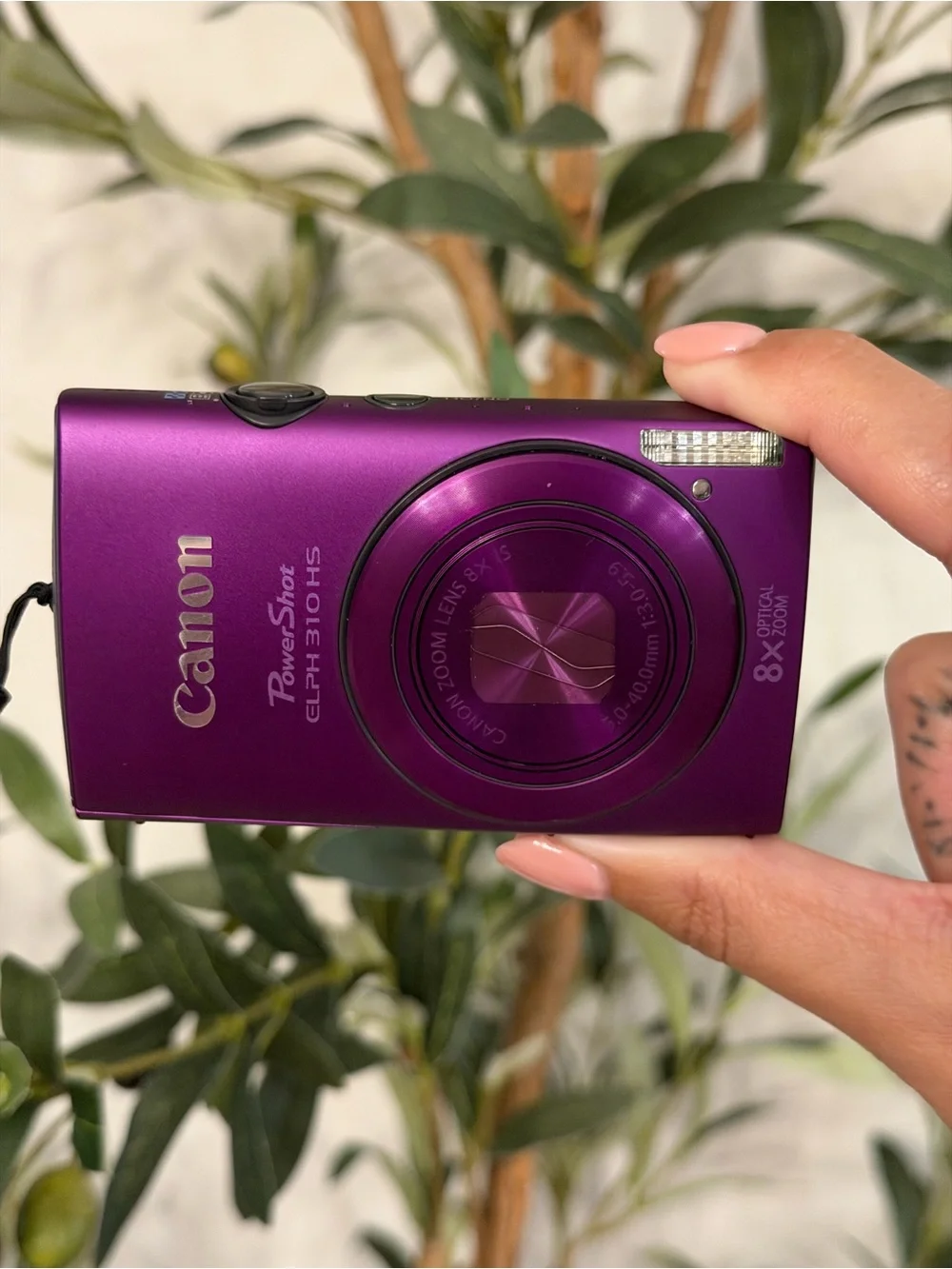 Canon PowerShot ELPH 310 HS 12.1MP Digital Camera - Purple